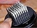 Edofiy Professional Needle 56 Super Sharp Stainless Steel Blades Meat Tenderizer for Steak Chicken Fish and Pork With Cleaning Brush