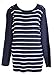 Karen Scott Womens Plus Striped Ribbed Knit Pullover Sweater