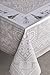 Maison d' Hermine Table Cloth Rectangle Table 100% Cotton 60 x 120 Inches Tablecloth Reusable Decorative Everyday Use for Dining Room, Farmhouse, Home, Party, Festive & Wedding - Cozy Christmas