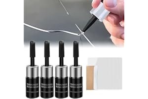 POOUTY Cracks Gone Glass Repair Kit, 2024 Upgrade Chipped Windshield Repair Kit Fast Repair Windshield Crack Repair Kit, Windshield Chip Repair Kit Cracked Glass Repair Liquid Fluid for Window Glass (4Pcs)