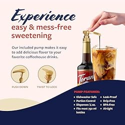 Torani Coffee Syrup, Maple Flavoring for