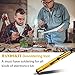 Soldering Iron Kit with Digital Multimeter, HANDSKIT Soldering Iron Kit Electronics, 60W Adjustable Temperature Welding Tool with ON-OFF Switch, 12-in-1 Soldering Iron Kit, 2pcs Tips, Desoldering Pump