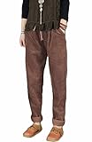 Minibee Women's Casual Corduroy Pants Comfy Pull on
