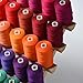 Cotton Threads-Sewing Thread- 85rolls (85000Y) Cotton Rainbow Colored Embroidery Thread 40WT