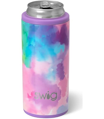 Swig Life Skinny Can Cooler – 12oz Insulated Slim Can Holder For Seltzer, Beer & Soda - View #3