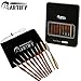 Artify Weasel Hairs Watercolor Detail Paint Brush Set 8 Pcs Fine Miniature Free Metal Carrying Box and a Flannelette Bag