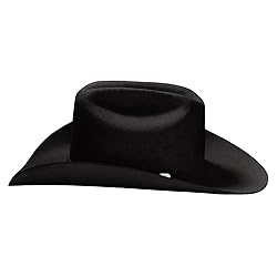 Stetson Deadwood, Color: Black, Size: 7 1/4