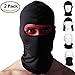 MOYAGE Balaclava Face Mask,Ski Mask (2 Pack) Windproof Versatile Sports / Casual Full Face Motorcycle Mask for Riding,Skiing,Snowboarding,Trekking and ect for Men and Women