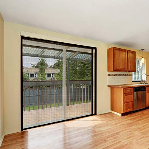 Yotache Reversible Left Right Side Opening Wide Screen Door