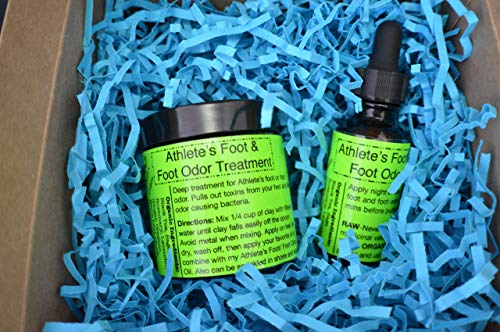 Athlete's Foot/Foot Odor Treatment Kit-Mask, Shoe Powder or Foot Soak & Oil treatment