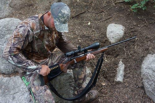 Alpine Innovations AmmoSlicker - Buttstock Ammo Pouch (Large Caliber, Stealth Shadow)