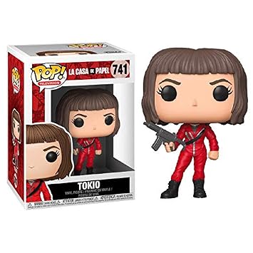 Funko Pop La Casa Di Carta Tokio 741 Figure 9 Cm Serie Tv