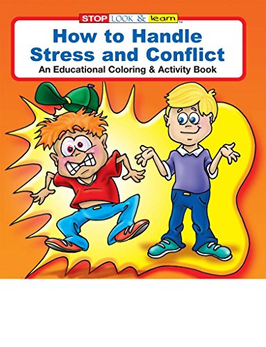 How to Handle Stress and Conflict Kid's Coloring & Activity Book in Bulk (25-pack)