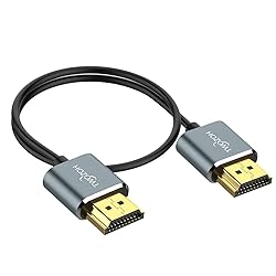 Twozoh Ultra-Thin Long HDMI to HDMI Cable