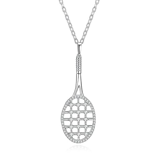 Amazoncom Afsshopping Tennis Racket Women Pendant Necklace #womens #tennis #racket