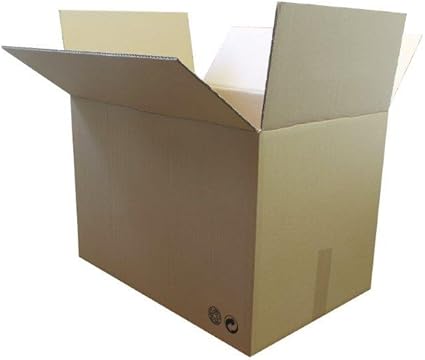LOTE 5 CAJAS CARTÓN 500x340x310 CARTÓN DOBLE: Amazon.es: Oficina y papelería