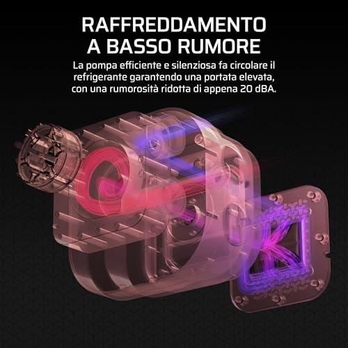 - Nautilus 240 Lcd - Raffreddamento Pc - Radiatore Da 240 Mm - Raffreddatore A Liquido Per Cpu