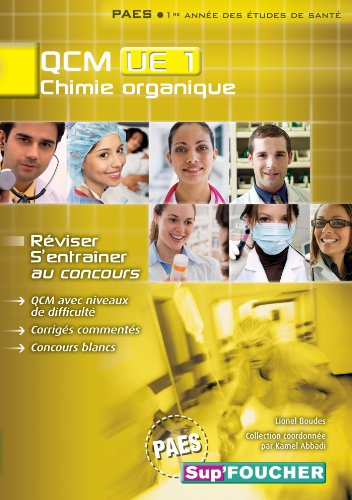 QCM UE1 Chimie organique