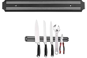 AEIMIAIDE 15 Inch Magnetic Knife Holder, Strong Magnetic Knife Strip for Wall Mount, Space Saving Robust Simple Knife Holder 