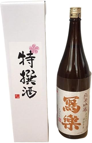 Amazon Co Jp 特撰酒箱入り 写楽 純米吟醸 1800ml 食品 飲料 お酒