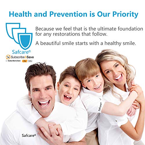 Safcare Electric Toothbrush Replacement Heads Fit for Philips Sonicare Toothbrush Replacement Head HX3 HX6 HX9 Series, Fit Plaque Control, Gum Health, FlexCare, HealthyWhite, Essence+ and EasyClean