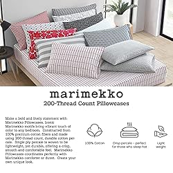 Marimekko - Twin Sheets, Cotton Percale Bedding