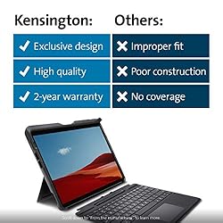Kensington Surface Pro X Rugged Case - Blackbelt