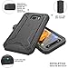 Galaxy S7 Active Case, POETIC Revolution Series [Premium Rugged][Shock Absorption & Dust Resistant] Complete Protection Hybrid Case w/Built-in Screen Protector for Samsung Galaxy S7 Active Black