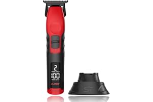 Supreme Trimmer 2Spee ST622 – Cordless Beard & Hair Trimmer for Men | 2-Speed Motor, 180 Min Runtime, Zero-Gap Adjustable Blade, Digital Display, Removable Blade Design