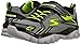 Skechers Kids Electronz Blazar Sneaker (Little Kid/Big Kid),Silver/Black,12.5 M US Little Kid