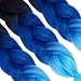 Ombre Kanekalon Braiding Hair Extensions 24