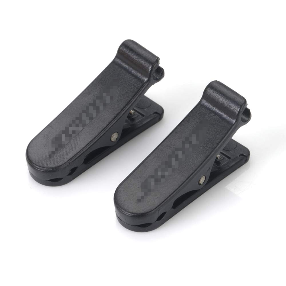 TS Trade 2 Pcs Headphones Mount Wire Cord Cable Clothing Clip for Bose SoundSport
