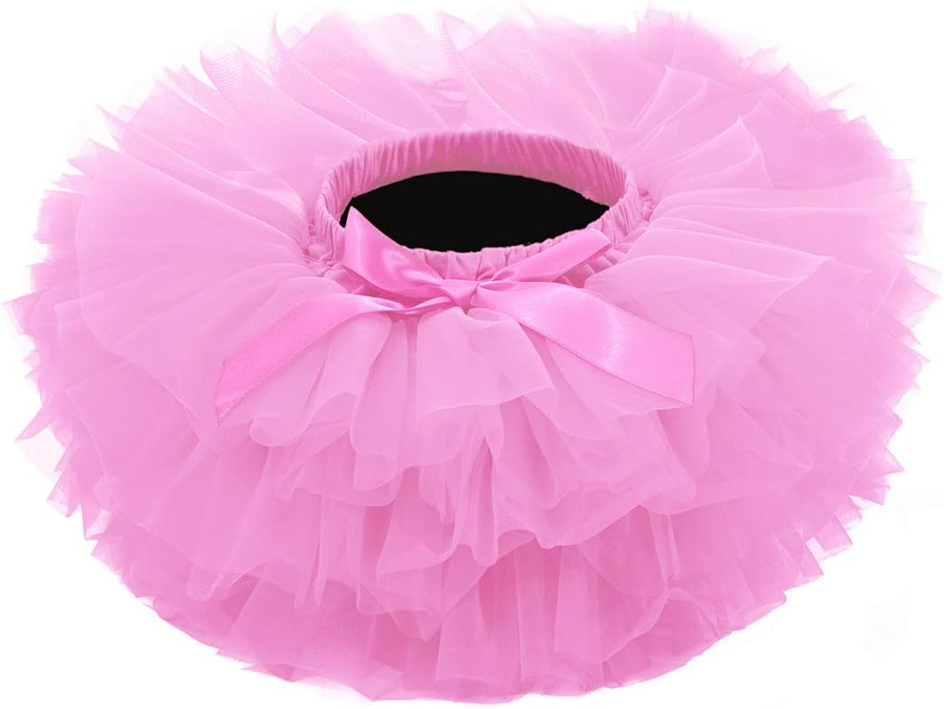 Baby Girls Tutu Skirt, Infant Tulle Tutus, Newborn Soft Skirts for Toddlers