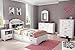 South Shore Tiara Bookcase Headboard, Twin, White