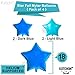 KatchOn 2019 Blue with Blue Stars Set 2019 Blue Balloons for New Years Eve and Graduations Party Supplies - Large, 2019 New Years Eve Party Supplies Decorations - Graduation Party Supplies