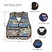 AWEOODS Tactical Vest Kit for Nerf Guns N-Strike Elite Series for Kids (Camouflage)