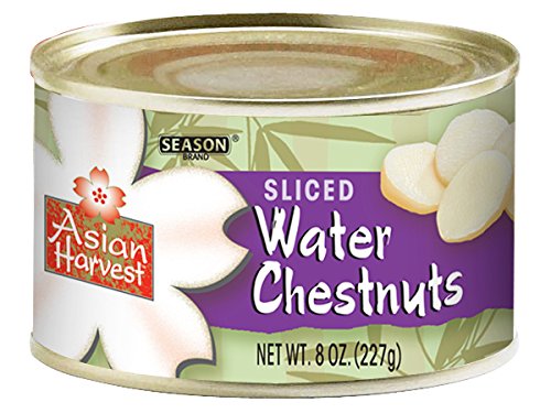 Season Asian Harvest Sliced Water Chestnuts, 8 Ounce (Pack of 12)