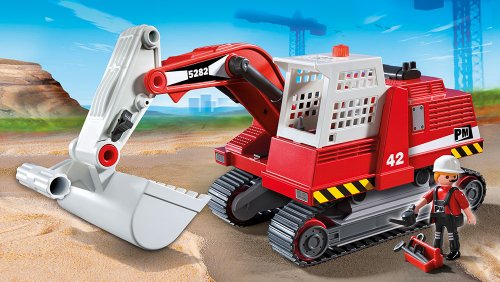 PLAYMOBIL 5282 - Großer Kettenbagger – Bild 3
