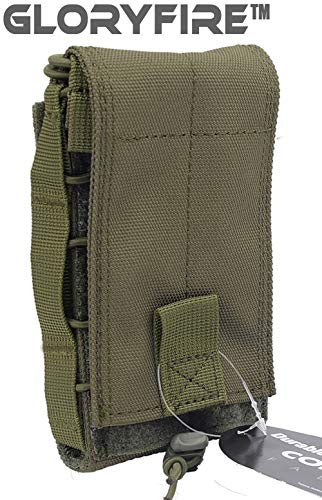 GFIRE Mag Pouch Military Use Single Universal Pistol Magazine Portable Pouch Molle Pouch for M4/5.66 1000D Cordura UTX Duraflex Buckle - Thumbnail 6