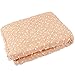 iiniim Baby Boy Girl Soft Stretch Mohair Wrap Photo Props Blanket with Headdress Coral Pink One Size