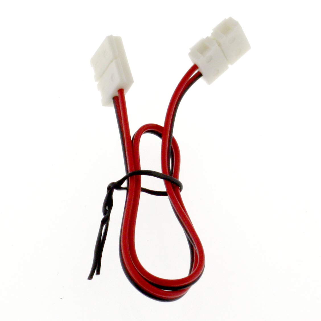 SeKi LED Strip Clip Connector with 30 cm Cable; Connector for 8 mm (2PIN) LED Strips/Bands Extension