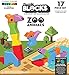 People Block Zoo Animals 17 pc set