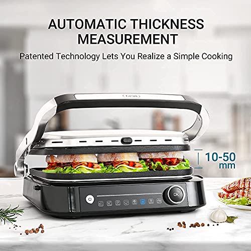 Gevi Electric Griddle, 7in1 Electric Grill Air Fryer Combo, 2