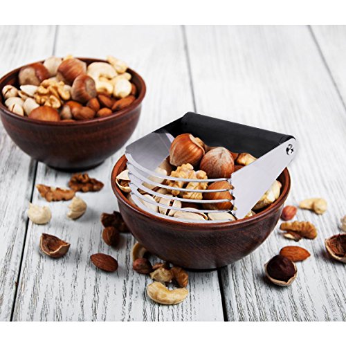 Pastry Blender,Stainless Steel Pastry Cutter Dough Blender Top Professional Baking Dough Cutter for Kitchen Butter Flour Cake - Thumbnail 3