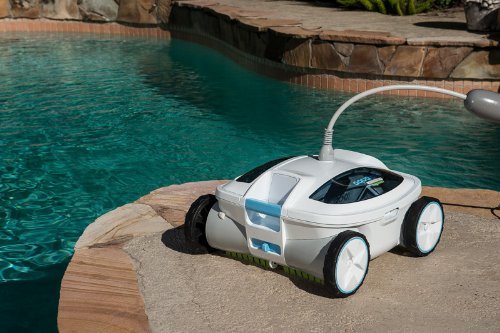 Aquabot ABREEZ4 X-Large Breeze with Scrubbers Robotic Pool Cleaner for Above-Ground and In-Ground Pools (Certified Refurbished)