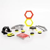 Fat Brain Toys Magshuto Stunt Park Ramp Set 15 Challenges STEM Toy Gift view 2