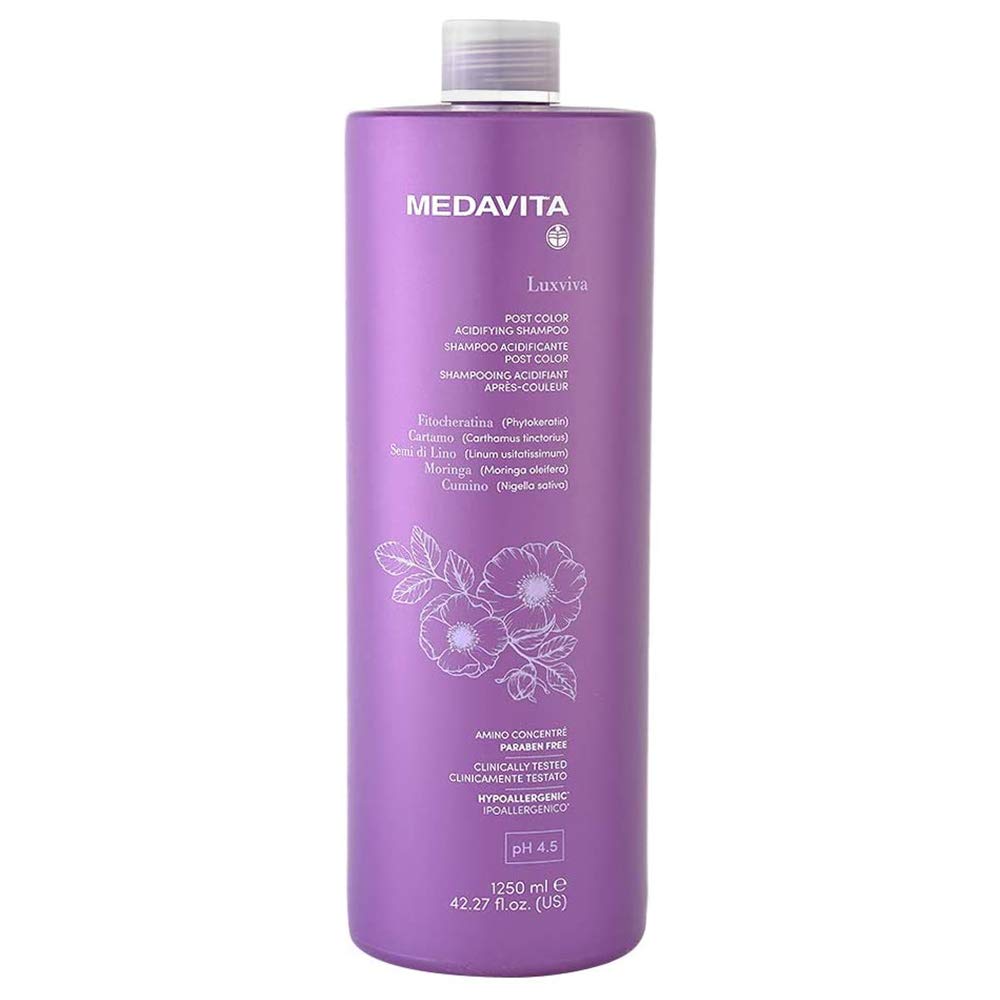 Medavita Luxviva Post Color Shampoo 1250ml - shampoo for coloured hair