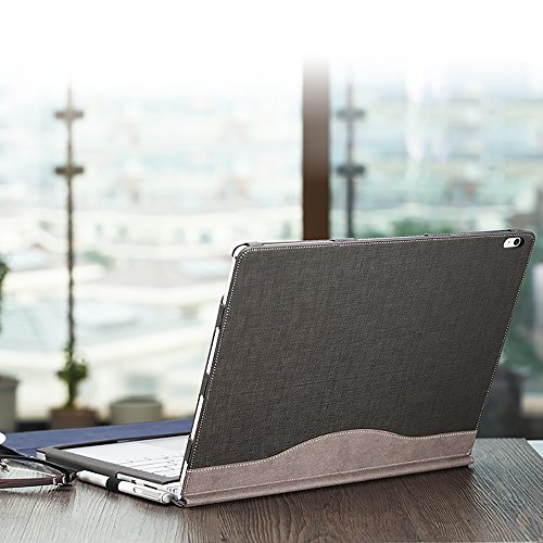 image for Surface Book 2 (13.5 inch) Sleeve Case, Ronuo Synthetic Leather Detach