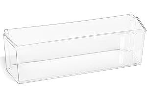 MTZUL MAN63948401 Refrigerator Door Shelf Bin Compatible with Kenmore LG LFXS26973S LFXC22526D LMXS28626S LMXS28626D LFXC22526S Left Door Bin Basket Shelf Tray, MAN63948404 Fridge Bin Replaces MAN63948402