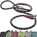 Friends Forever Extremely Durable Dog Rope Leash, Premium Quality Mountain Climbing Rope Lead, Strong, Sturdy Comfortable Leash Supports The Strongest Pulling Large Medium Dogs 6 feet, Black